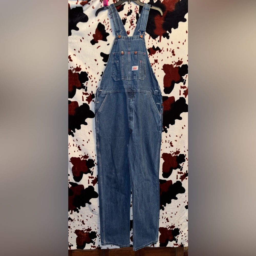 Roundhouse Men’s Blue Denim Overalls